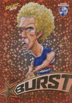 2016 Select Footy Stars - Starburst Caricatures #SB72 Mitch Wallis Front